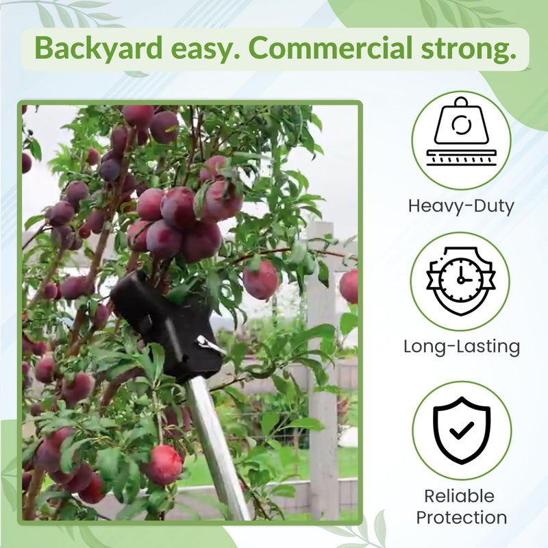Kalinar Tree Crutch (1-Pack) - Durable Support for Fruit Tree Branches - Prevents Breakage from Heavy Fruit or Snow - Fits 2x2 Lumber, T-Bar, Stakes & More - Pole Not Included - Image 3